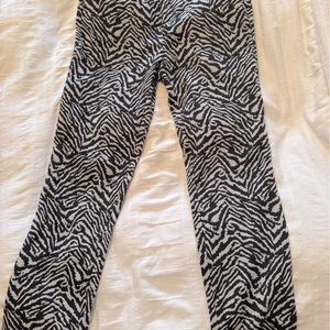 New zebra striped slacks